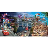 ФабрикаФресок Тачки в городе мультфильм 885270 (500x270) Image #1