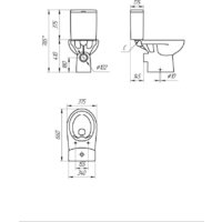 Cersanit Nature Clean On 011 3/5 DPL EO Slim 65410 (чаша) Image #15