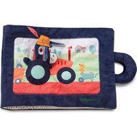 Lilliputiens Книжка мягкая Ослик Игнас на ферме 83415