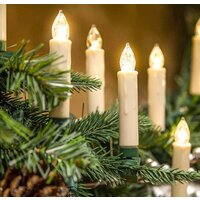 Vegas Елочные свечи на клипсах с пультом (белый теплный) 10 шт Image #6