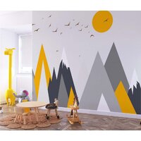 ФабрикаФресок Детские Горы с солнцем 443270 (300x270) Image #5