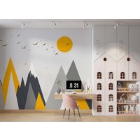 ФабрикаФресок Детские Горы с солнцем 443270 (300x270) Image #8