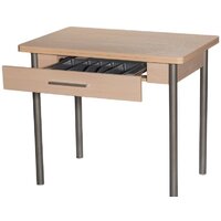 Древпром М20 ДП1-02-05 90-120x60 (дуб светлый/металлик) Image #3