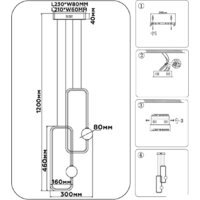Ambrella light Comfort FL66365/2 WH Image #6