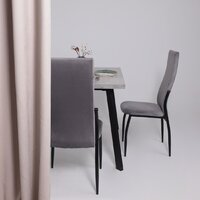 Мамадома Borg-120 раздвижной 120-160х80 (серый сланец/черный) Image #9