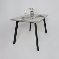 Мамадома Borg-120 раздвижной 120-160х80 (серый сланец/черный) Image #12