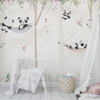 ФабрикаФресок Детские Панды в Лесу 993270 (300x270) Image #3