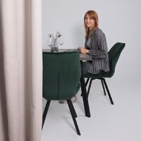 Мамадома Borg-120 раздвижной 120-160х80 (дымчатая керамика/черный) Image #2