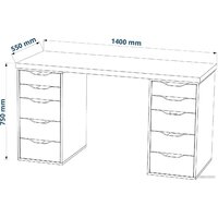 Mebelain Ingar 2/55 (белый) Image #4