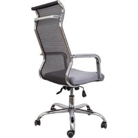 AksHome Grid B (ткань/сетка, серый) Image #4