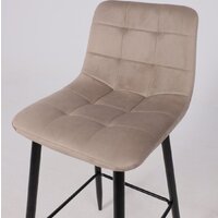 AksHome Stella барный (бежевый велюр HLR08/черный) Image #12