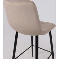 AksHome Stella барный (бежевый велюр HLR08/черный) Image #14