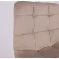 AksHome Stella барный (бежевый велюр HLR08/черный) Image #9