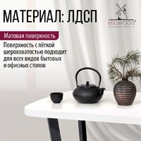 Millwood Закругленная 140x80x3.6 (белый) Image #4