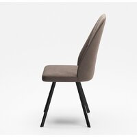 Табурет Прованс Бренди (05 коричневый/черный каркас) Image #3