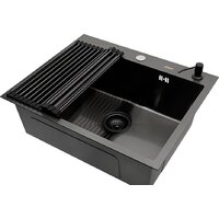 ARFEKA ECO AR мойка 600*500, роллер-мат, дозатор Black Image #1