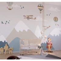 ФабрикаФресок Детские Горы и самолеты 504270 (400x270) Image #4