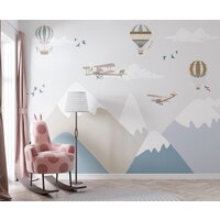 ФабрикаФресок Детские Горы и самолеты 504270 (400x270) Image #5