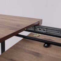 Мамадома Borg-120 раздвижной 120-160х80 (дуб веллингтон/черный) Image #17