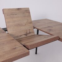 Мамадома Borg-120 раздвижной 120-160х80 (дуб веллингтон/черный) Image #18