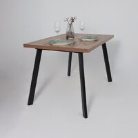 Мамадома Borg-120 раздвижной 120-160х80 (дуб веллингтон/черный) Image #6