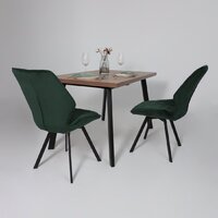 Мамадома Borg-120 раздвижной 120-160х80 (дуб веллингтон/черный) Image #4