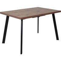 Мамадома Borg-120 раздвижной 120-160х80 (дуб веллингтон/черный)