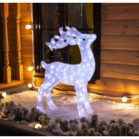 Neon-Night Олень 50х25х75 см 513-280 (белый) Image #3