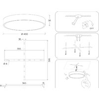 Ambrella light FV5530 BK (черный) Image #9