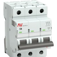 EKF Averes AV-10 3P 6A (C) 10kA mcb10-3-06C-av