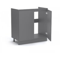 Артём-Мебель Мэри 800мм СН-114.215 (серый графит) Image #2