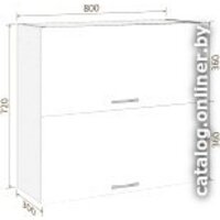 Кортекс-мебель Корнелия Лира ВШ80-2г (сирень) Image #2