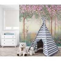 ФабрикаФресок Олени в лесу Афреска 403280 (300x280) Image #3