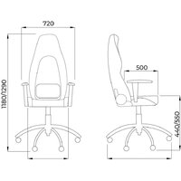 AksHome Bolid Eco 80349 (белый/черный/красный) Image #13
