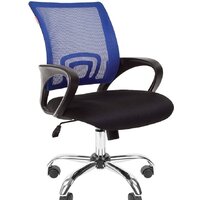 CHAIRMAN 696 Chrome (черный/синий)