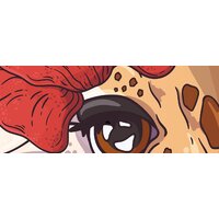 ФабрикаФресок Детские Веселые жирафы 256270 (600x270) Image #3