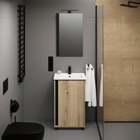 Lauter Зеркало Nika прямоугольное (черный) Image #3