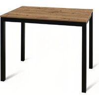 Древпром М169 Симпл 2 ДП1-03-16 110x68 (дуб вотан/черный)