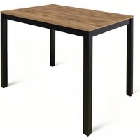 Древпром М169 Симпл 2 ДП1-03-16 110x68 (дуб вотан/черный) Image #3