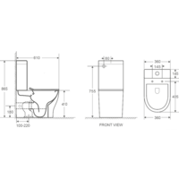 WeltWasser Angerbach 001 GL-WT (белый глянец) Image #2