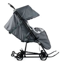 Galaxy Снежинка Универсал 1 (лен крупный/черный) Image #7