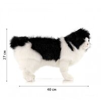 Hansa Сreation Кошка черно-белая 4221 (40 см) Image #4