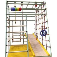 Вертикаль Веселый малыш Next (горка, мягкие бортики, фисташковый)