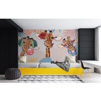 ФабрикаФресок Детские Веселые жирафы 255270 (500x270) Image #4