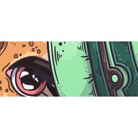 ФабрикаФресок Детские Веселые жирафы 255270 (500x270) Image #2