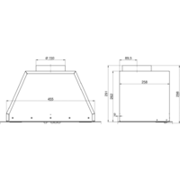 Elikor Врезной блок Flat 52П-650-К3Д (белый) (939386) Image #2