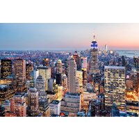 ФабрикаФресок Вечерний Нью-Йорк. Вечерний Город 1124270 (400x270) Image #1