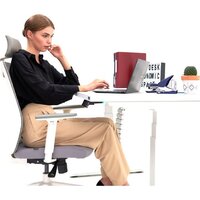 WellDesk WDЕ Evolution 1395x800х18 (черный/белый) Image #6