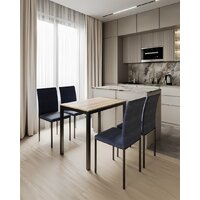 Древпром М169 Симпл 2 ДП1-03-16 110x68 (делано/черный) Image #6