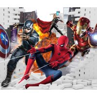 ФабрикаФресок Мстители из стены 553270 (300x270)